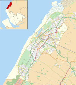 St Peter's Church is located in Southport
