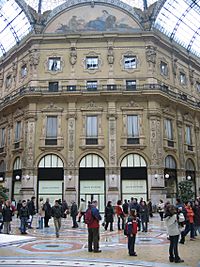 Louis Vuitton, Galleria Vittorio Emanuele II
