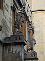 Magdalen College - statues in the cloister