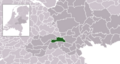 Map - NL - Municipality code 1740 (2009)