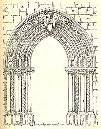 Mellifont Abbey Ireland Chapter House Doorway 1755