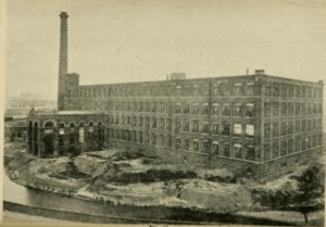 Minerva Mill, Ashton-under-Lyne (1895) from scan