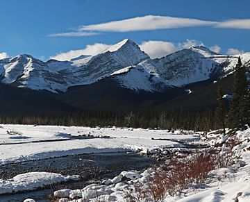 Mount Glasgow from Elbow River.jpg