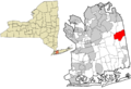 Nassau County New York incorporated and unincorporated areas Plainview highlighted