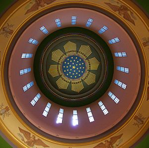 Oregon State Capitol rotunda