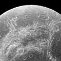 PIA18327-SaturnMoon-Dione-Chasms-20150411