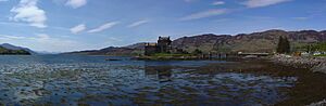Panorama Eilean Donan Castle 2005-05-14