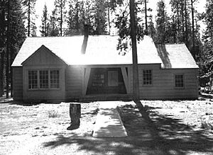 Paulina Lake Guard Station 1984