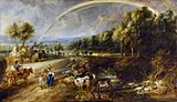Peter Paul Rubens - Landscape with a Rainbow - WGA20411