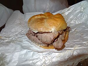 Pioneer Pit Beef with Tiger Sauce