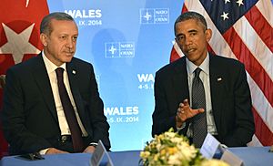 President Barack Obama meeting with President of Turkey Recep Tayyip Erdoğan