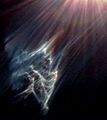 Reflection nebula IC 349 near Merope