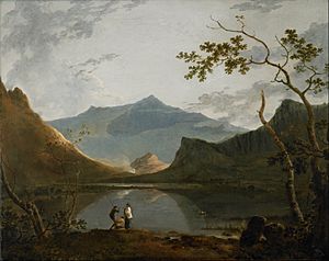 Richard Wilson - Snowdon from Llyn Nantlle - Google Art Project