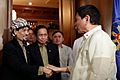 Rodrigo Duterte welcomes Nur Misuari in Malacañang