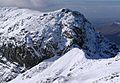 Scafell broadstand in snow 2010