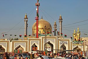 Shrine Lal Shahbaz Qalandar, Sehwan Shareef, Sindh, Pakistan.jpg