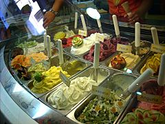 Sicilian ice cream parlor