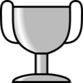 Simple silver cup