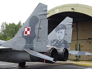 Stanislaw Skalski auf MiG-29