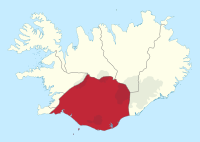 Suðurland in Iceland