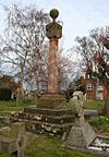Sundial Acton churchyard Cheshire2