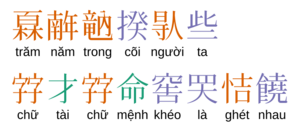 Tale of Kieu parallel text