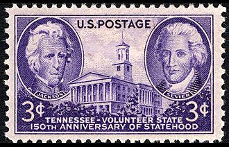 Tennessee Statehood Sesquicentennial, 3c, 1946 issue