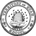 Territorial Seal of Utah BHoU-p460