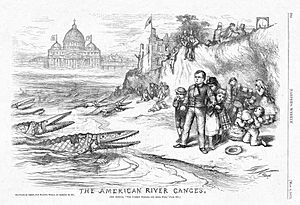 The American River Ganges (Thomas Nast cartoon)