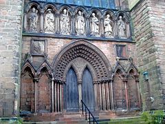 The South Door of Lichfield Cathedral - geograph.org.uk - 1640308