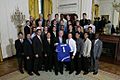 UCSB men's soccer team at the White House 2007-06-18