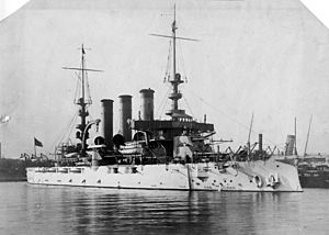 USS Virginia in port