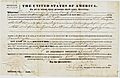 US General Land Office Deed 1845