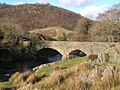 Ulpha Bridge over the Duddon, a popular stopping place - geograph.org.uk - 687091