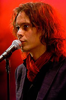Ville Valo performing