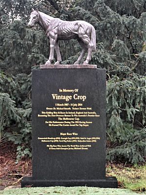 Vintage Crop grave