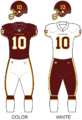 Washington football team unif