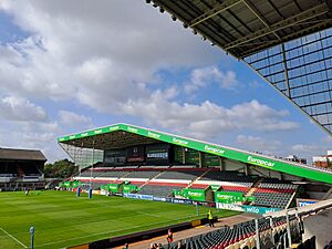 Welford Road West Stand August 2024