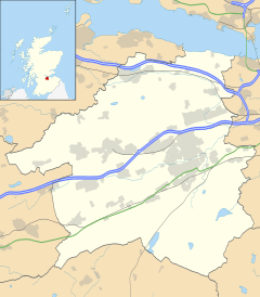 Blackburn is located in West Lothian