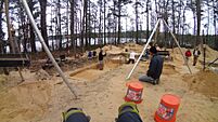 White Pond Phase 3 Archaeology Dig 2019