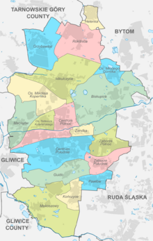 Zabrze Subdivisions