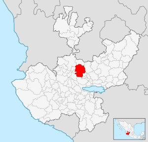 Location of Ciudad Bugambilias