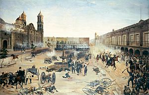 13488 2 de abril de 1867. Entrada del general Porfirio Díaz a Puebla