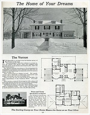 1916 Sterling Homes plan The Vernon