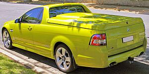 2008 Holden VE Commodore SS V Ute (rear view)