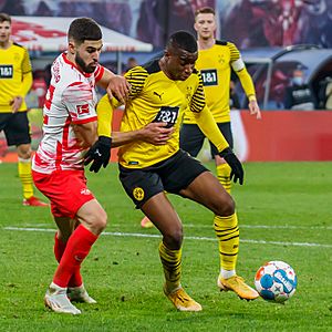 2021-11-06 Fußball, Männer, 1. Bundesliga, RB Leipzig - Borussia Dortmund 1DX 1735 by Stepro