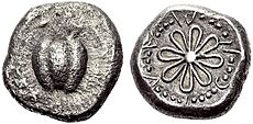 5th century BC Melian stater