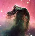 A reproduction of a composite colour image of the Horsehead Nebula and its immediate surroundings - Eso0202a