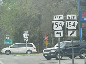 Arkansas Highway 154 runs through Oppelo
