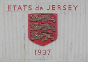 Arms of Jersey States of Jersey Airport 1937